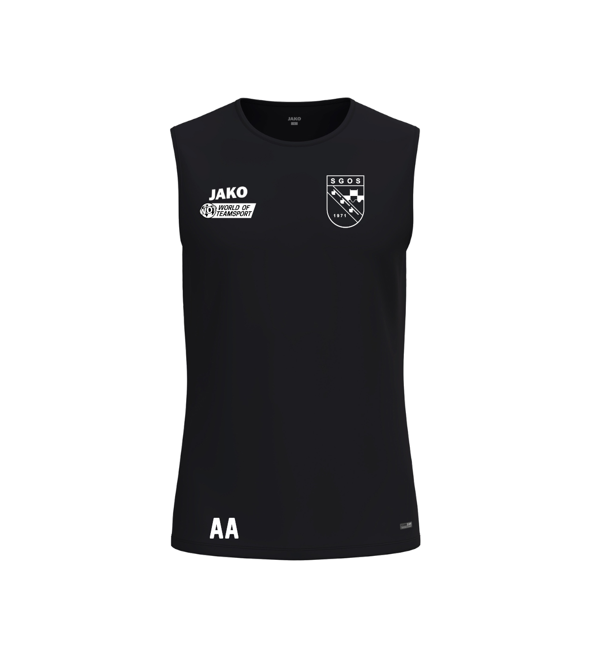 JAKO Tanktop One Schwarz SGOS Fußball