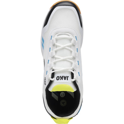 Jako Sportschuh Flow Ii Id - weiß/skyblue/neon gelb