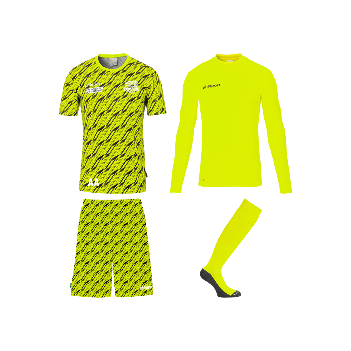 Progressive Torwart Set Initialen Torwartschule Elitekeeper